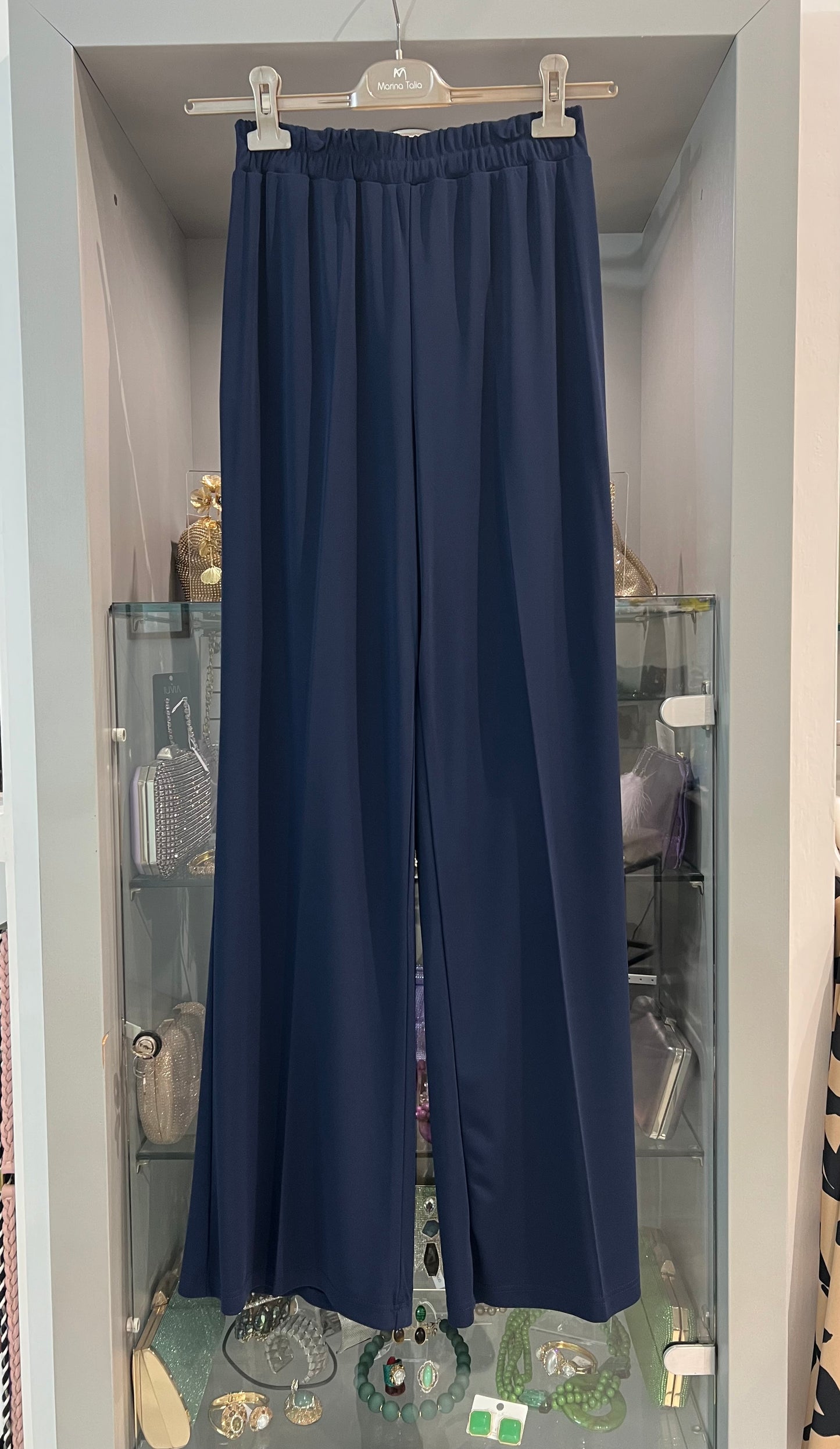 Pantalone dritto fluido - Marina Talia -