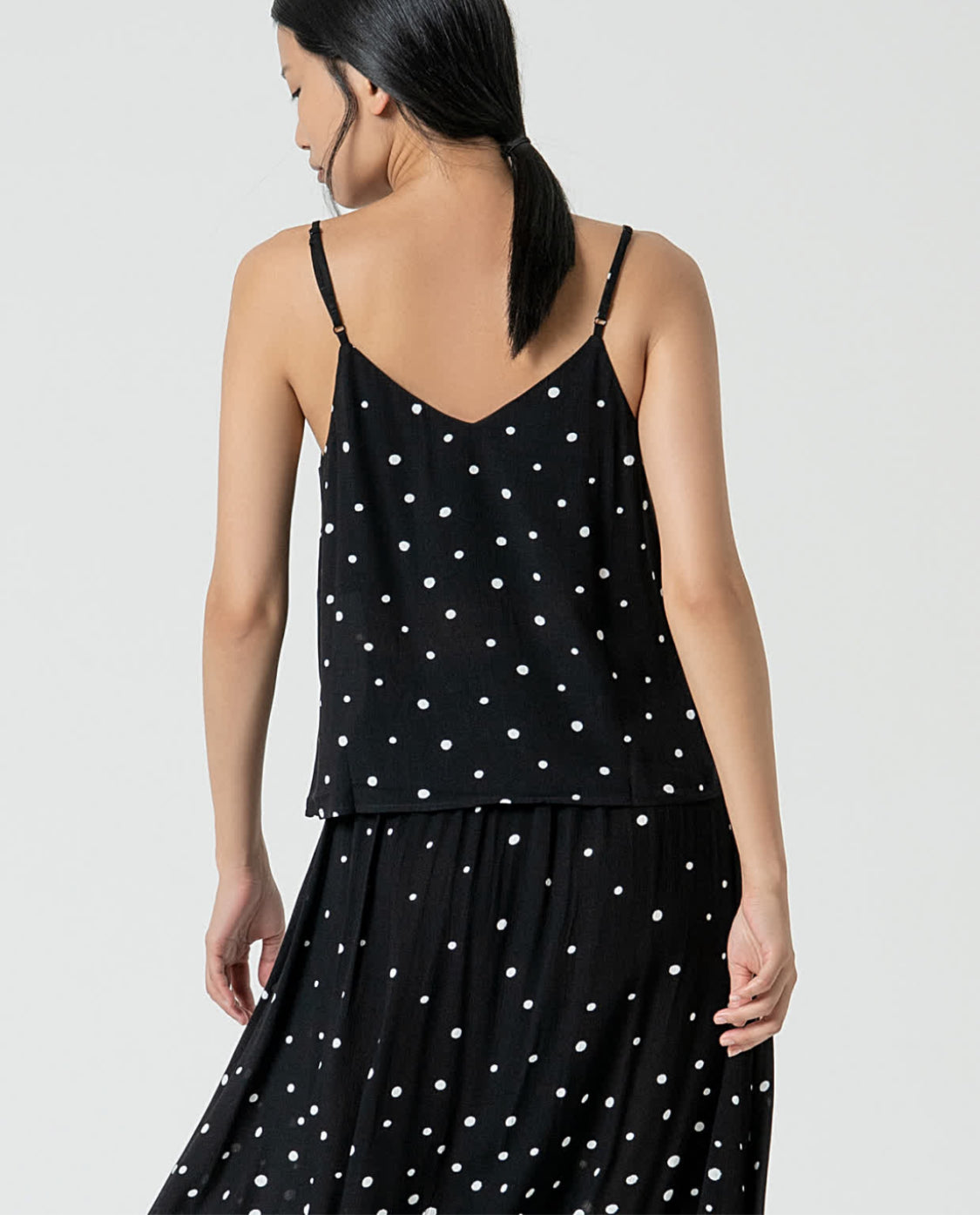 Top con spalline a pois - Surkana -