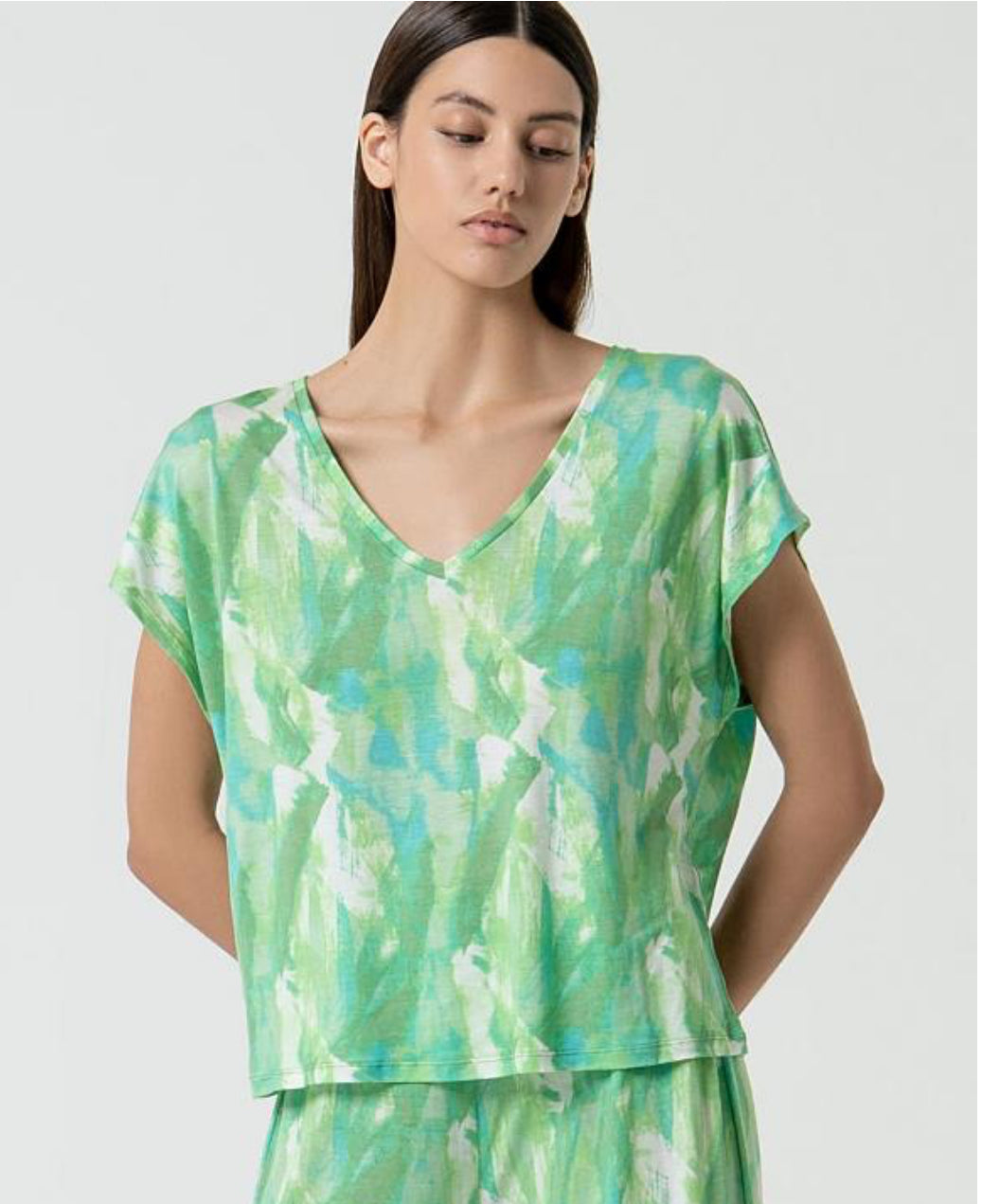 T-shirt in Jersey fantasia - Surkana -