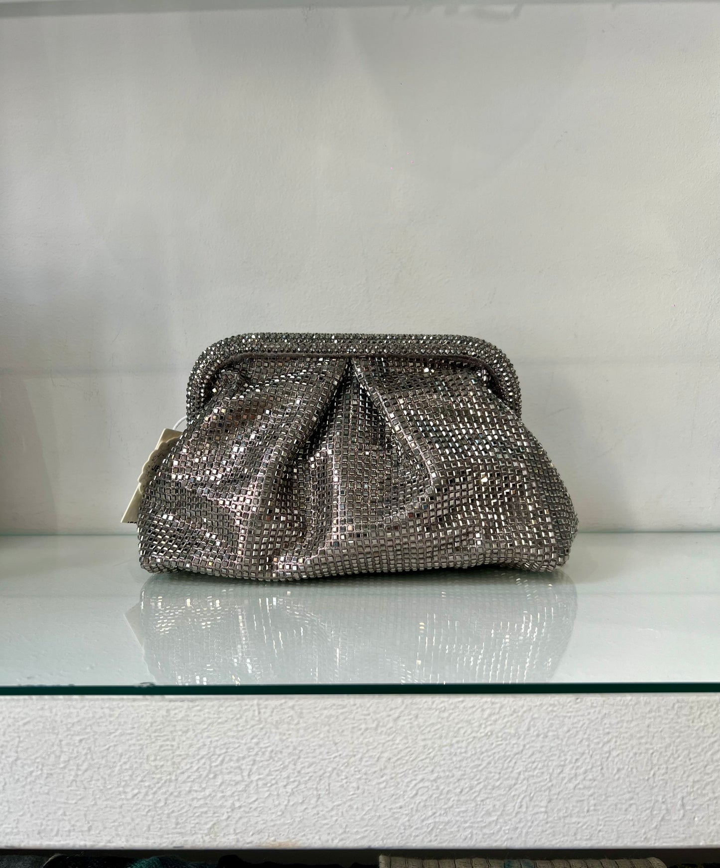 Clutch con strass