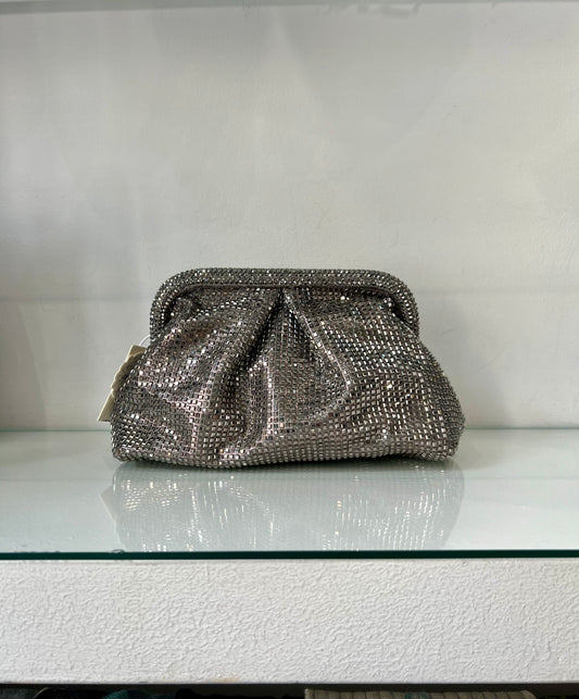 Clutch con strass