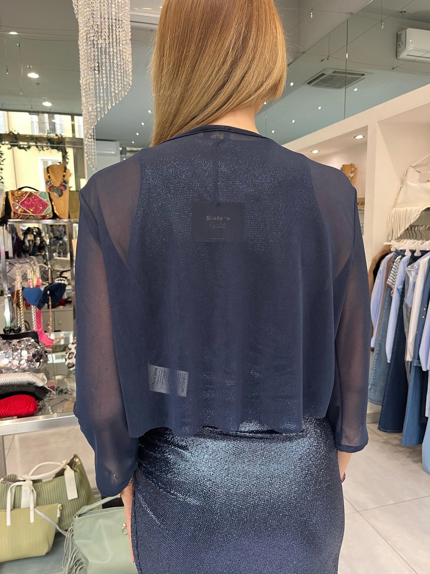 Bolero in tulle - Siste’S - Made in Italy -
